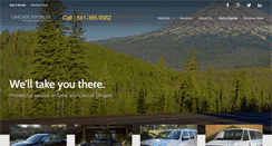 Desktop Screenshot of cascadetowncar.com
